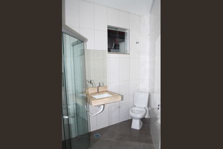 Banheiro Social de apartamento para alugar com 1 quarto, 31m² em Ouro Minas, Belo Horizonte