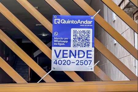 Apartamento à venda com 70m², 2 quartos e 2 vagasPlaca instalada na Fachada
