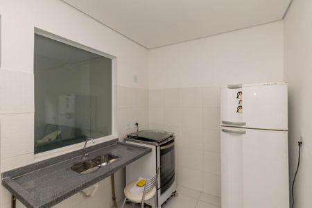 Cozinha de kitnet/studio para alugar com 1 quarto, 40m² em Vila Buarque, São Paulo