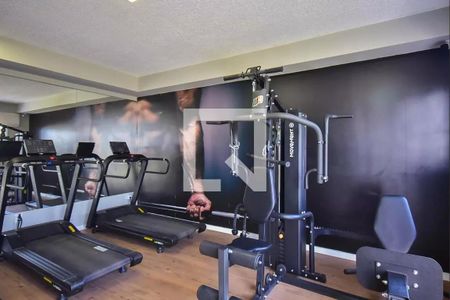 Apartamento para alugar com 44m², 2 quartos e sem vaga Apartamento para alugar com 44m², 2 quartos e sem vagaÁrea comum - Academia