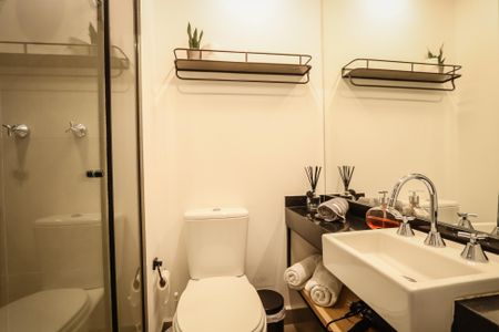 Studio para alugar com 40m², 1 quarto e sem vagaBanheiro