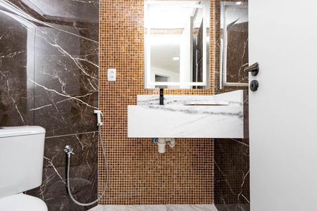 Studio para alugar com 29m², 1 quarto e 1 vaga Studio para alugar com 29m², 1 quarto e 1 vagaBanheiro