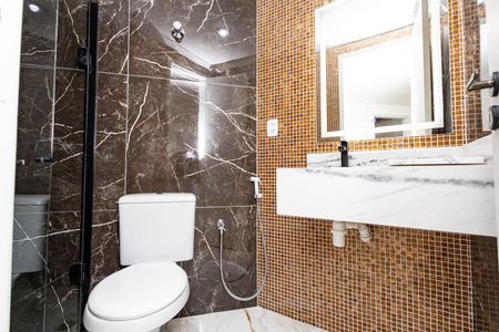 Studio para alugar com 29m², 1 quarto e 1 vaga Studio para alugar com 29m², 1 quarto e 1 vagaBanheiro