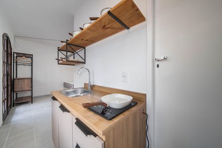 Studio para alugar com 15m², 1 quarto e 1 vagaCozinha