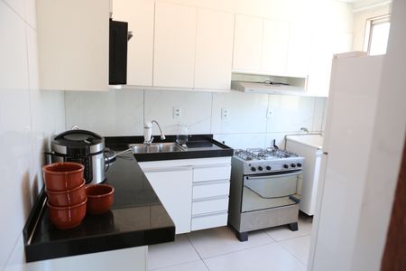 Cozinha de apartamento para alugar com 2 quartos, 50m² em Bonsucesso, Belo Horizonte