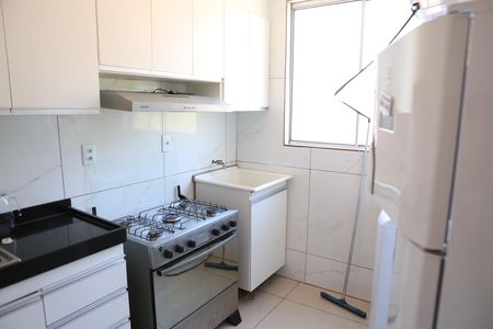 Cozinha de apartamento para alugar com 2 quartos, 50m² em Bonsucesso, Belo Horizonte