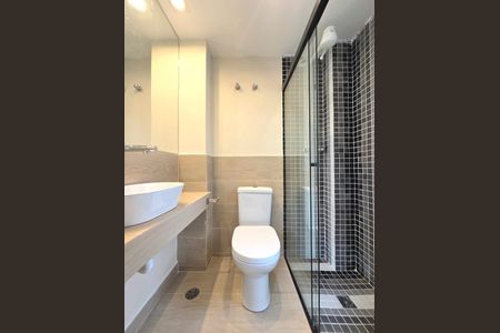 Apartamento à venda com 77m², 3 quartos e sem vagaBanheiro da Suíte