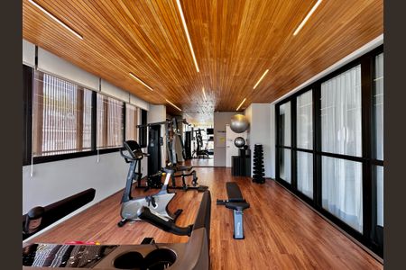 Studio para alugar com 19m², 0 quarto e sem vagaAcademia