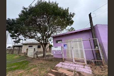 Casa para alugar com 24m², 1 quarto e 1 vagaPlaquinha fachada