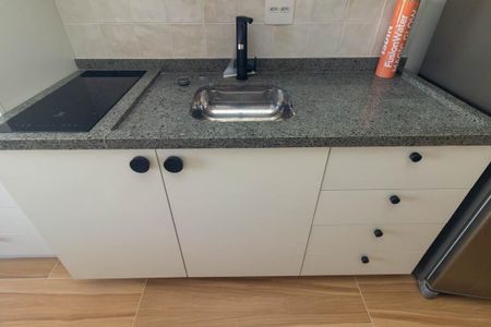 Studio à venda com 26m², 1 quarto e sem vagaCozinha