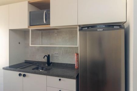 Studio à venda com 26m², 1 quarto e sem vagaCozinha