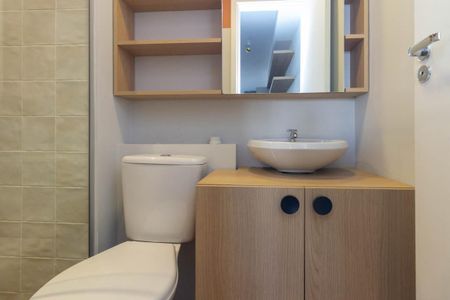 Studio à venda com 26m², 1 quarto e sem vagaBanheiro