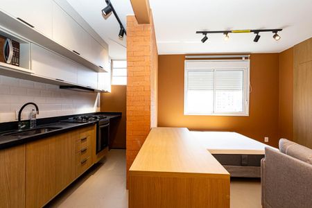 Studio à venda com 30m², 1 quarto e sem vaga Studio à venda com 30m², 1 quarto e sem vagaCozinha