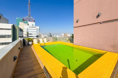 Apartamento para alugar com 14m², 1 quarto e sem vagaÁrea comum - Piscina - Cobertura