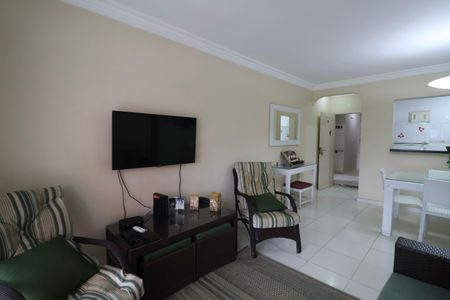 Sala de apartamento para alugar com 3 quartos, 93m² em Loteamento Joao Batista Juliao, Guarujá