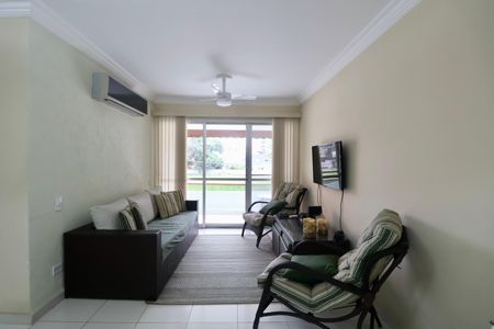 Sala de apartamento para alugar com 3 quartos, 93m² em Loteamento Joao Batista Juliao, Guarujá