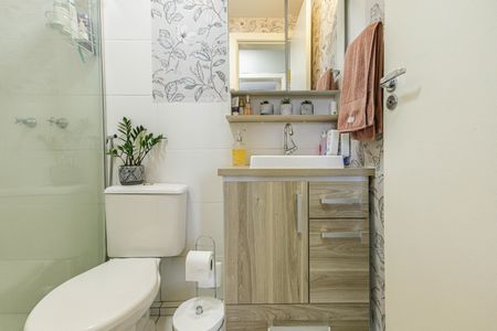 Apartamento à venda com 48m², 2 quartos e 1 vagaBanheiro Social