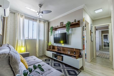 Sala de apartamento à venda com 2 quartos, 48m² em Passo das Pedras, Porto Alegre