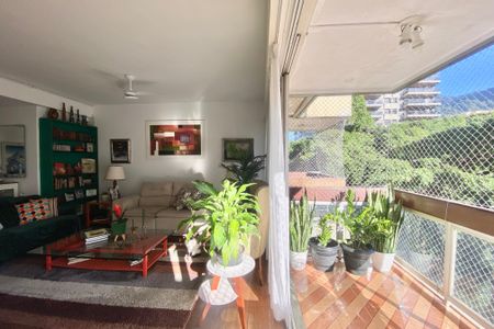 Sala de apartamento à venda com 3 quartos, 140m² em Lagoa, Rio de Janeiro