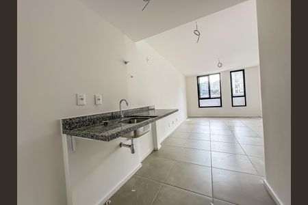 Studio para alugar com 27m², 1 quarto e sem vaga Studio para alugar com 27m², 1 quarto e sem vagaCozinha