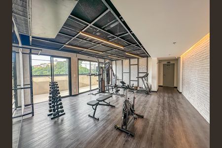 Studio para alugar com 27m², 1 quarto e sem vaga Studio para alugar com 27m², 1 quarto e sem vagaÁrea comum - Academia