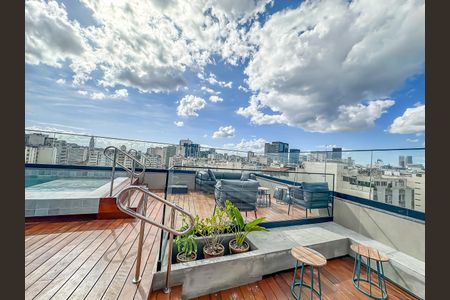 Studio para alugar com 27m², 1 quarto e sem vaga Studio para alugar com 27m², 1 quarto e sem vagaÁrea comum