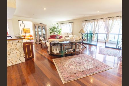 Sala de apartamento à venda com 4 quartos, 375m² em Jardim Analia Franco, São Paulo