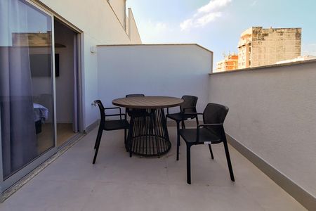 Studio à venda com 40m², 1 quarto e sem vagaVaranda