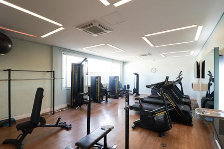 Studio à venda com 30m², 0 quarto e 1 vaga Studio à venda com 30m², 0 quarto e 1 vagaÁrea comum - Academia