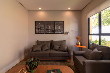 Apartamento à venda com 73m², 3 quartos e 2 vagasHall social