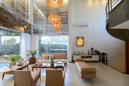 Casa de condomínio para alugar com 350m², 5 quartos e 6 vagas Casa de condomínio para alugar com 350m², 5 quartos e 6 vagasSala