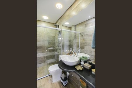 Casa de condomínio para alugar com 350m², 5 quartos e 6 vagas Casa de condomínio para alugar com 350m², 5 quartos e 6 vagasBanheiro da Suíte 4