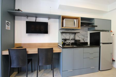 Studio para alugar com 20m², 1 quarto e sem vagaCozinha