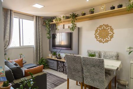 Sala/Cozinha de apartamento à venda com 2 quartos, 37m² em Chácara Inglesa, São Paulo