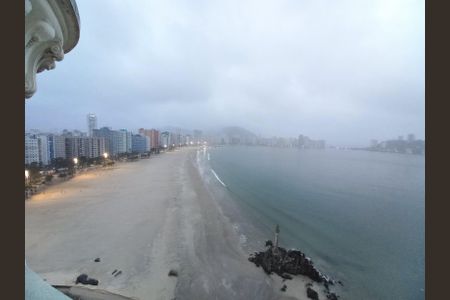 Vista da Sala de apartamento para alugar com 3 quartos, 110m² em Morro dos Barbosas, São Vicente