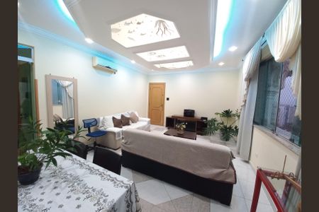 Sala de apartamento para alugar com 3 quartos, 110m² em Morro dos Barbosas, São Vicente