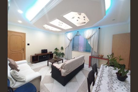 Sala de apartamento para alugar com 3 quartos, 110m² em Morro dos Barbosas, São Vicente