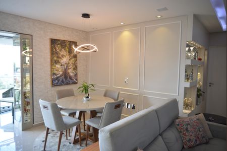 Sala de apartamento à venda com 2 quartos, 92m² em Jardim, Santo André