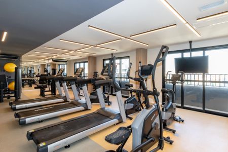 Apartamento para alugar com 35m², 1 quarto e sem vagaÁrea comum - Academia