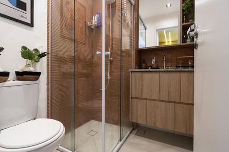 Apartamento à venda com 28m², 1 quarto e sem vaga Apartamento à venda com 28m², 1 quarto e sem vagaBanheiro