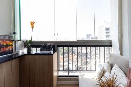 Apartamento à venda com 28m², 1 quarto e sem vaga Apartamento à venda com 28m², 1 quarto e sem vagaVaranda da Sala