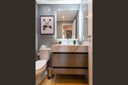 Apartamento à venda com 70m², 2 quartos e 2 vagasBanheiro Social