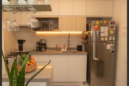 Apartamento à venda com 71m², 2 quartos e 1 vagaCozinha e Área de Serviço