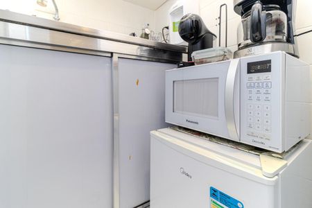 Studio à venda com 32m², 1 quarto e sem vaga Studio à venda com 32m², 1 quarto e sem vagaCozinha