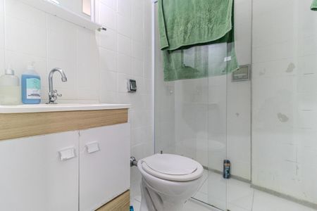 Banheiro Social de kitnet/studio à venda com 1 quarto, 32m² em Vila Buarque, São Paulo