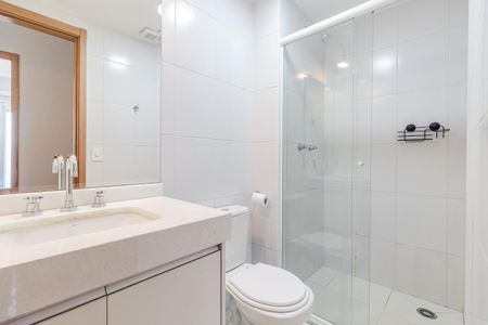 Apartamento à venda com 62m², 2 quartos e 2 vagasBanheiro Social
