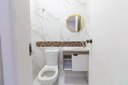 Casa de condomínio à venda com 100m², 2 quartos e 2 vagasLavabo da Sala