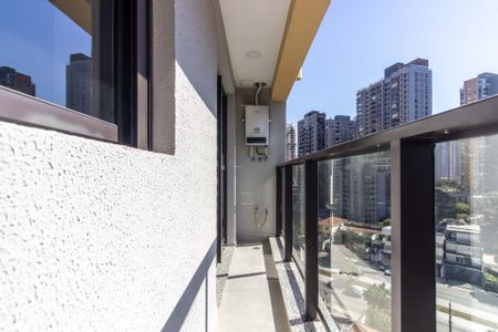 Apartamento para alugar com 32m², 1 quarto e 1 vaga Apartamento para alugar com 32m², 1 quarto e 1 vagaSacada