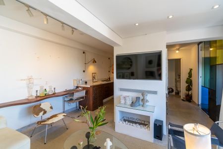 Apartamento para alugar com 55m², 1 quarto e 1 vaga Apartamento para alugar com 55m², 1 quarto e 1 vagaSala