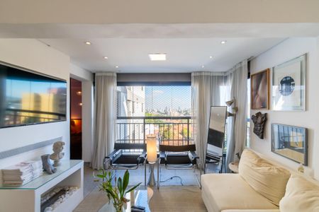 Sala de apartamento para alugar com 1 quarto, 55m² em Jabaquara, São Paulo